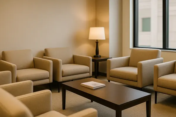 the waiting area of a law firm from Dallas Lemon Law Attorney in Dallas, TX - department of consumer affairs